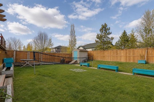 47 Westmount Road, Okotoks, AB - Outdoor With Backyard
