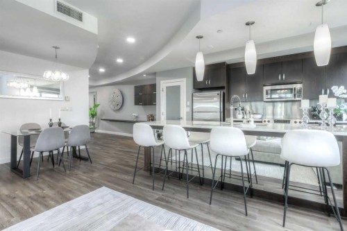 604-530 12 Avenue Sw, Calgary, AB - Indoor Photo Showing Dining Room