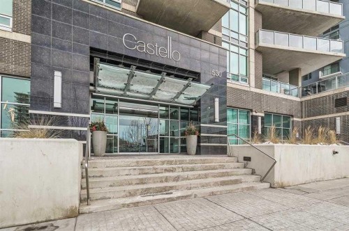 604-530 12 Avenue Sw, Calgary, AB - Outdoor With Balcony
