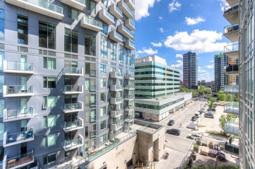 604-530 12 Avenue Sw, Calgary, AB - Outdoor With Balcony