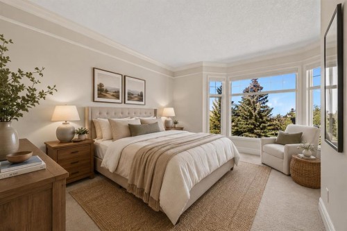 4580 Hamptons Way Nw, Calgary, AB - Indoor Photo Showing Bedroom