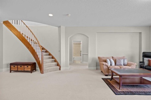 4580 Hamptons Way Nw, Calgary, AB - Indoor Photo Showing Living Room