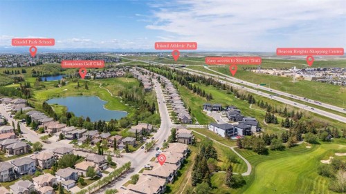 4580 Hamptons Way Nw, Calgary, AB - Outdoor With View