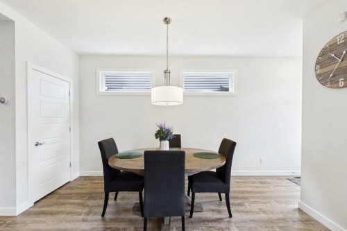 34 Birch Glen, Okotoks, AB - Indoor Photo Showing Dining Room