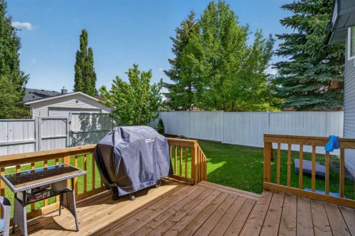 130 Harvest Park Circle Ne, Calgary, AB - Outdoor With Deck Patio Veranda With Backyard