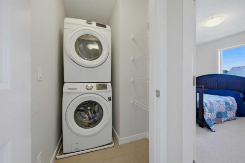 7 Belgian Link, Cochrane, AB - Indoor Photo Showing Laundry Room