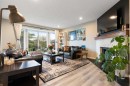 25 Bermuda Place, Calgary, AB  - Indoor Photo Showing Living Room With Fireplace 