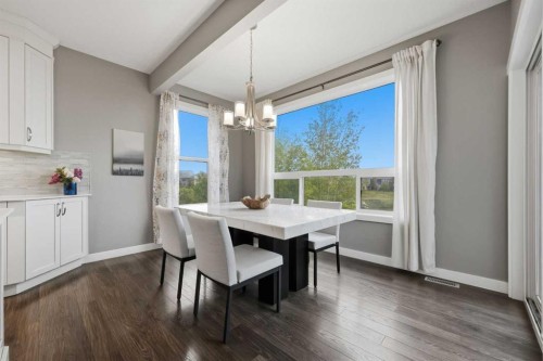 64 Panton Heights Nw, Calgary, AB - Indoor Photo Showing Dining Room