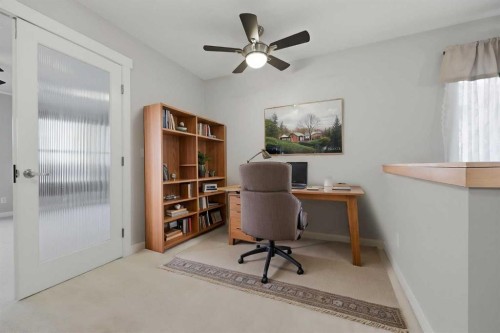 64 Panton Heights Nw, Calgary, AB - Indoor Photo Showing Office