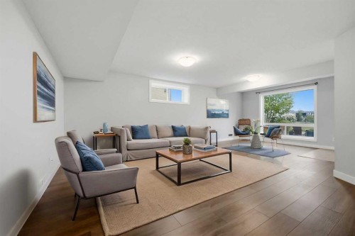 64 Panton Heights Nw, Calgary, AB - Indoor Photo Showing Living Room