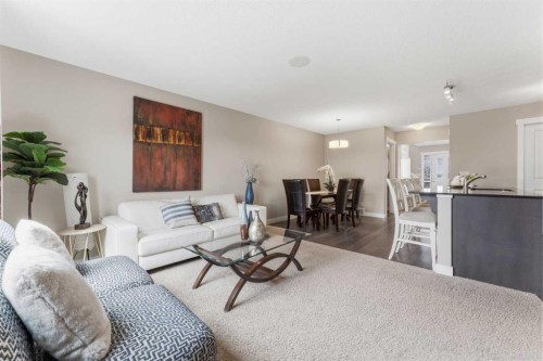 7 Skyview Ranch Lane Ne, Calgary, AB - Indoor Photo Showing Living Room