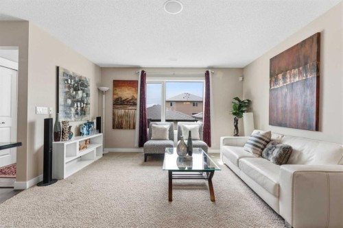 7 Skyview Ranch Lane Ne, Calgary, AB - Indoor Photo Showing Living Room