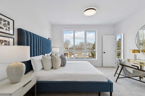 3-440 32 Avenue Nw, Calgary, AB - Indoor Photo Showing Bedroom