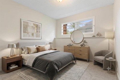 14-8544 48 Avenue Nw, Calgary, AB - Indoor Photo Showing Bedroom