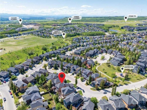 23 Aspen Stone Crescent Sw, Calgary, AB - Outdoor With View
