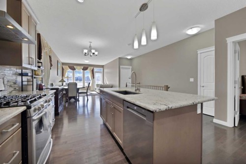 128 Nolanlake View North, Calgary, AB - Indoor Photo Showing Kitchen With Upgraded Kitchen