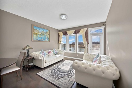 128 Nolanlake View North, Calgary, AB - Indoor Photo Showing Living Room