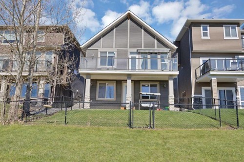 128 Nolanlake View North, Calgary, AB - Outdoor With Deck Patio Veranda With Facade