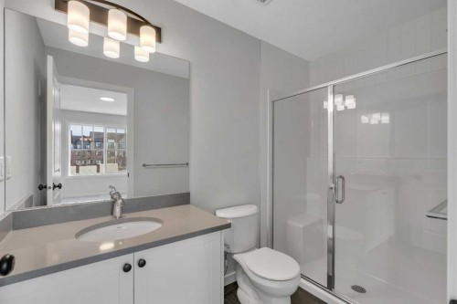 229 Heirloom Way Se, Calgary, AB - Indoor Photo Showing Bathroom