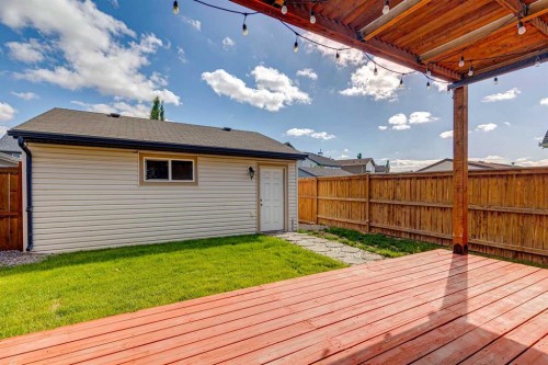 1807 New Brighton Drive Se, Calgary, AB - Outdoor With Deck Patio Veranda With Exterior