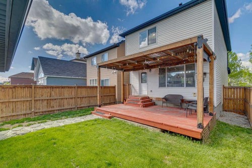 1807 New Brighton Drive Se, Calgary, AB - Outdoor With Deck Patio Veranda