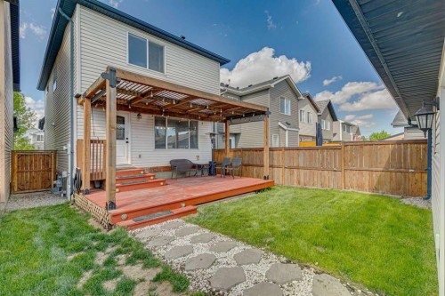 1807 New Brighton Drive Se, Calgary, AB - Outdoor With Deck Patio Veranda