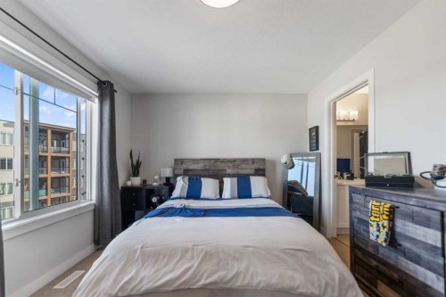 258 Canals Crossing Sw, Airdrie, AB - Indoor Photo Showing Bedroom