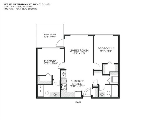2107-175 Silverado Boulevard Sw, Calgary, AB 