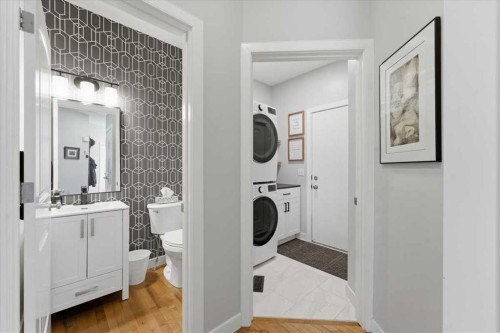 17 Bridlecrest Court Sw, Calgary, AB - Indoor Photo Showing Laundry Room