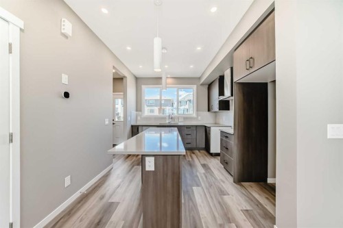 1342 Mahogany Boulevard Se, Calgary, AB - Indoor Photo Showing Kitchen
