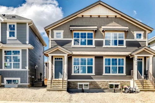 1342 Mahogany Boulevard Se, Calgary, AB - Outdoor With Facade