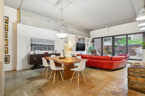 102D-500 Eau Claire Avenue Sw, Calgary, AB - Indoor