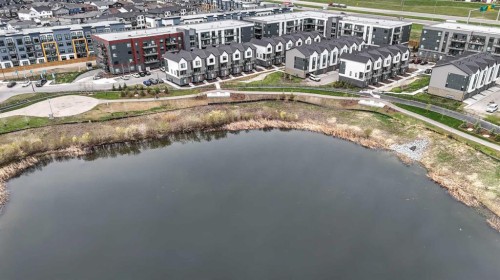 5116-20295 Seton Way Se, Calgary, AB - Outdoor With Body Of Water With View