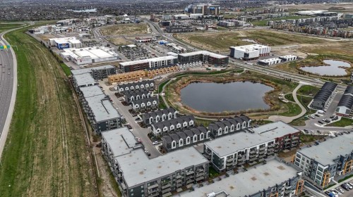 5116-20295 Seton Way Se, Calgary, AB - Outdoor With View