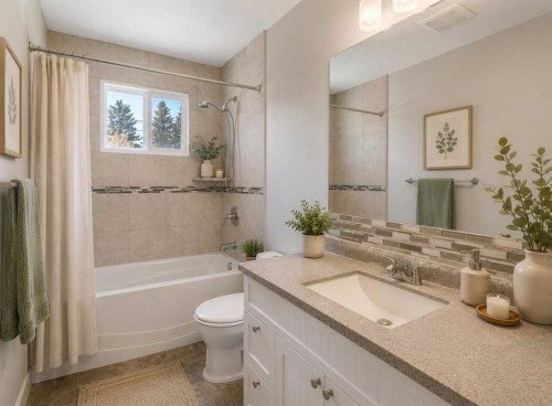 5203 Memorial Drive Se, Calgary, AB - Indoor Photo Showing Bathroom