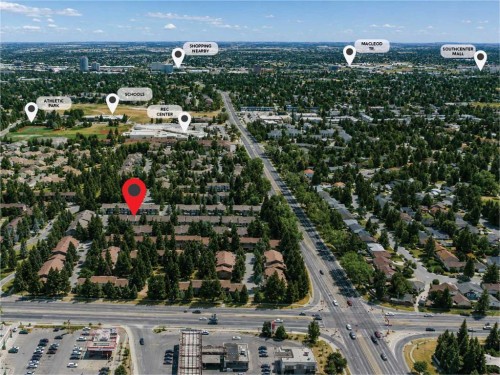 57-2225 Oakmoor Drive Sw, Calgary, AB - Outdoor With View