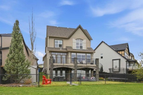 127 Marquis Grove Se, Calgary, AB - Outdoor With Deck Patio Veranda