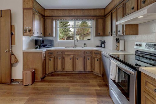 108 Templeview Place Ne, Calgary, AB - Indoor Photo Showing Kitchen With Double Sink