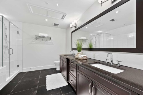 102-211 Quarry Way Se, Calgary, AB - Indoor Photo Showing Bathroom
