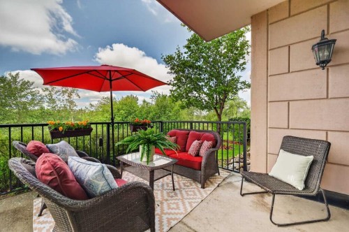 102-211 Quarry Way Se, Calgary, AB - Outdoor With Deck Patio Veranda With Exterior
