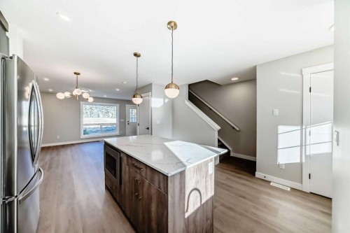903 Clover Road, Carstairs, AB - Indoor Photo Showing Kitchen