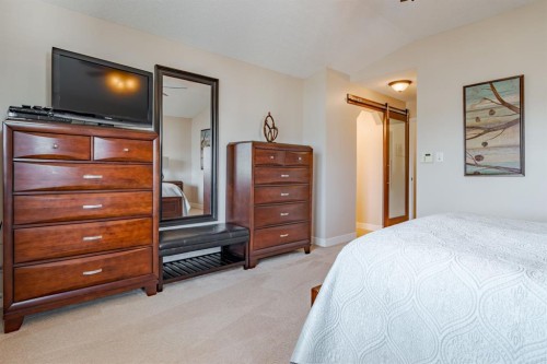 6 Cranwell Link Se, Calgary, AB - Indoor Photo Showing Bedroom