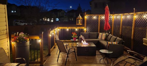 6 Cranwell Link Se, Calgary, AB - Outdoor With Deck Patio Veranda