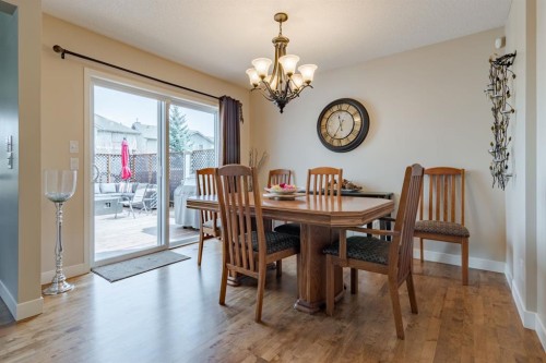 6 Cranwell Link Se, Calgary, AB - Indoor Photo Showing Dining Room
