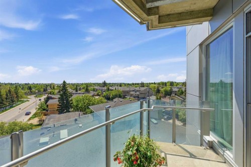 406-2505 17 Avenue Sw, Calgary, AB - Outdoor With Balcony With View With Exterior