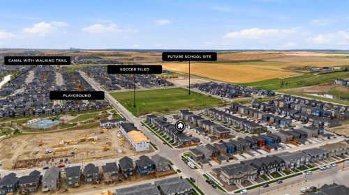 541 Bayview Street Sw, Airdrie, AB - Outdoor With View
