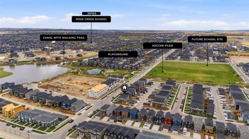 541 Bayview Street Sw, Airdrie, AB - Outdoor With View