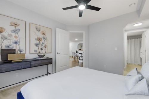 2223-115 Prestwick Villas Se, Calgary, AB - Indoor Photo Showing Bedroom