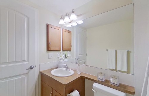2223-115 Prestwick Villas Se, Calgary, AB - Indoor Photo Showing Bathroom