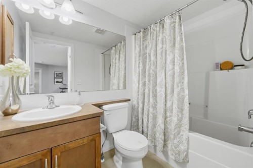 2223-115 Prestwick Villas Se, Calgary, AB - Indoor Photo Showing Bathroom